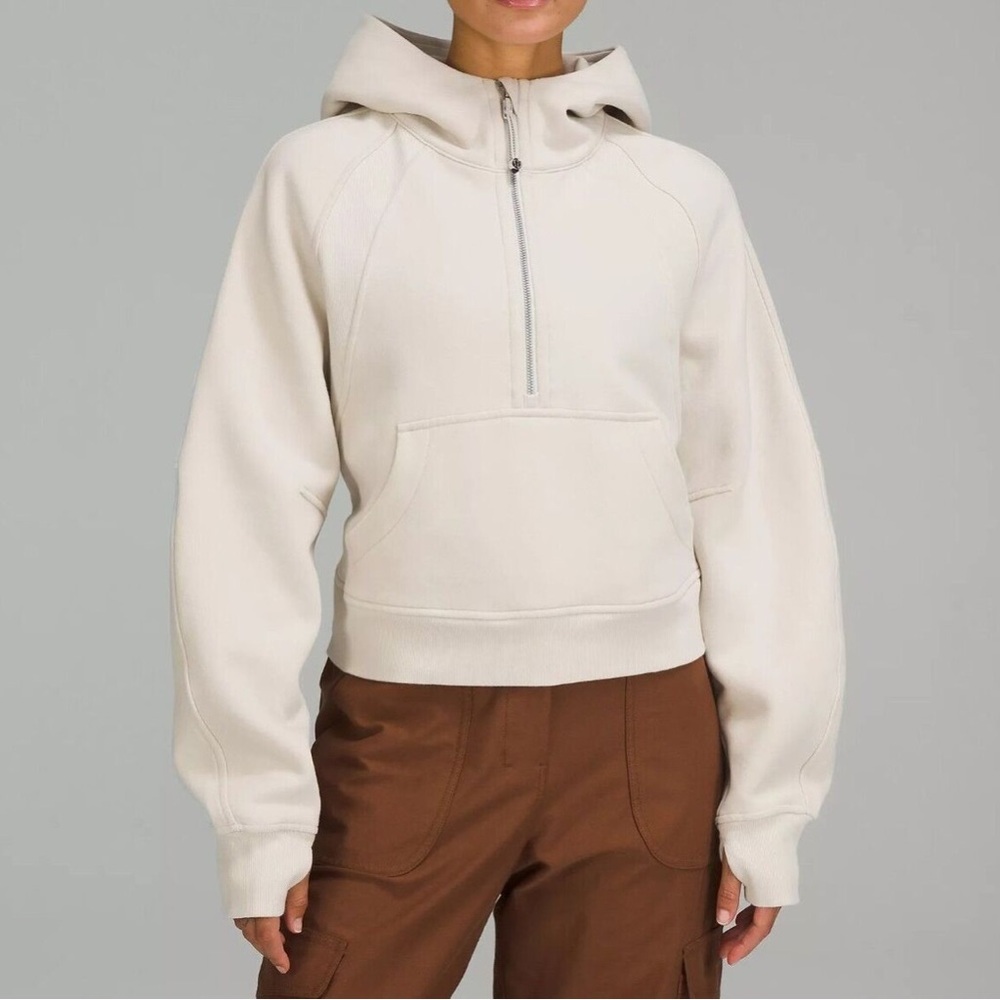 Lululemon Athletica White Hoodie